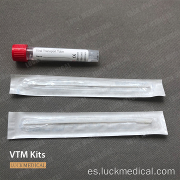 Kit de prueba de virus de Corona Kit VTM FDA